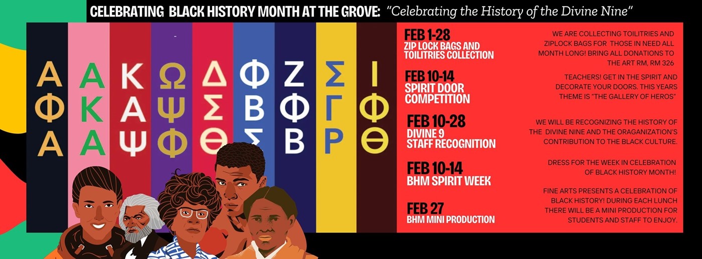 BLACK HISTORY MONTH EVENTS