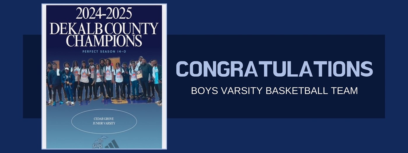 CONGRATS VARSITY BOYS BASKETBALL TEAM